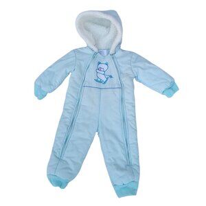Swiss Alps baby winter wear snowsuit size 18 months